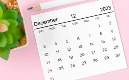 Cute:7dq2jztcf4e= December 2023 Calendar