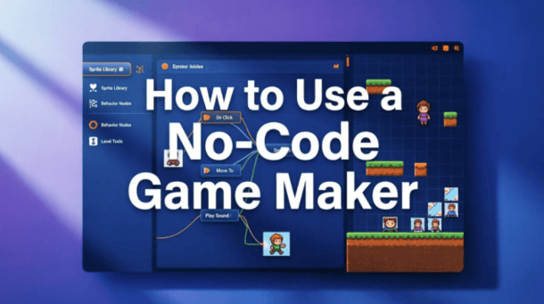 How to Use a No-Code Game Maker